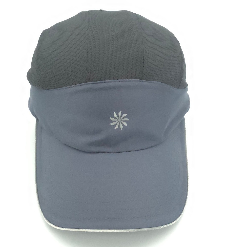 Athleta Hat Cap Womens Strap Back Gray Running Hiking Mesh Performance